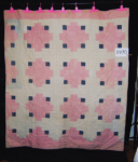 log cabin variation quilt