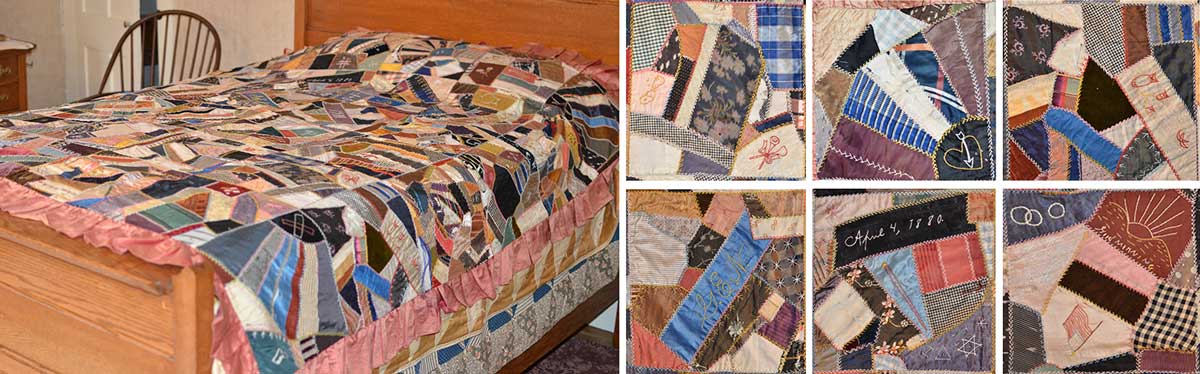 Crazy quilt