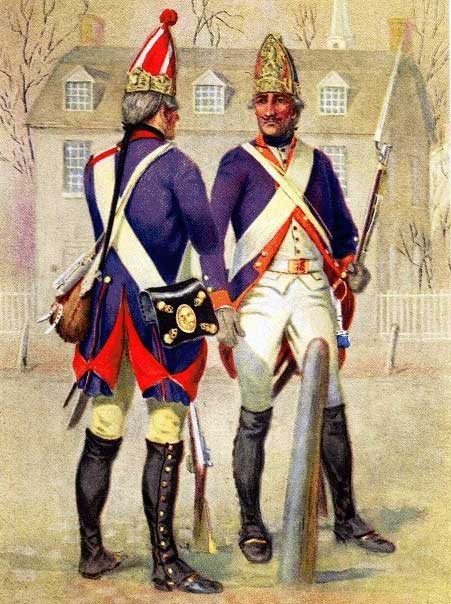 Hessian soldiers