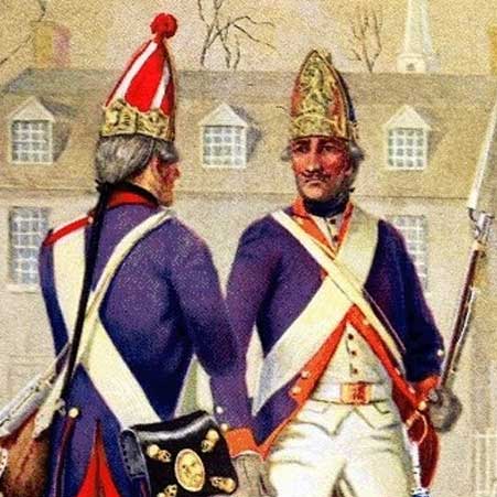 Hessian soldiers
